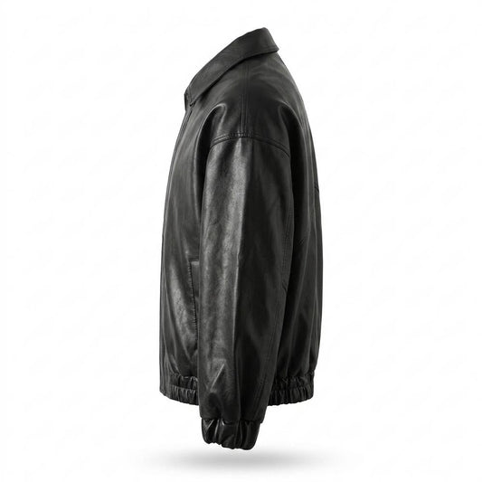 Lederjacken Outlet24 - Nupuv | Reißverschluss Blouson Lederjacke Unisex