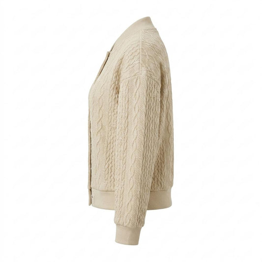 Lederjacken Outlet24 - Mikot | Strukturiert Gestrickt Jacke Damen