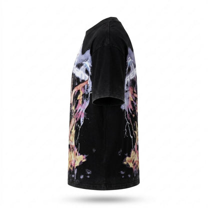 Lederjacken Outlet24 - Dediv | Bedruckt Kurzärmlig Shirt Unisex