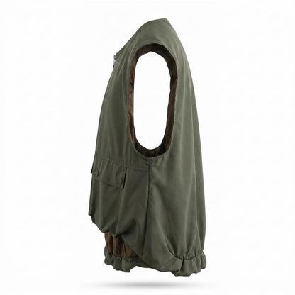 Lederjacken Outlet24 - Yapem | Gefütterte Kragenlose Weste Unisex