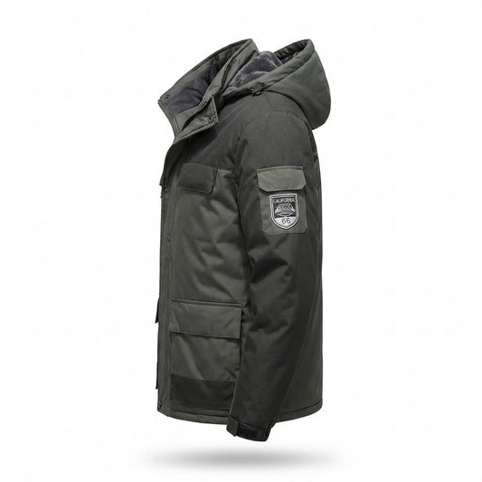 Lederjacken Outlet24 - Liror | Gefütterte Outdoor Jacke Herren
