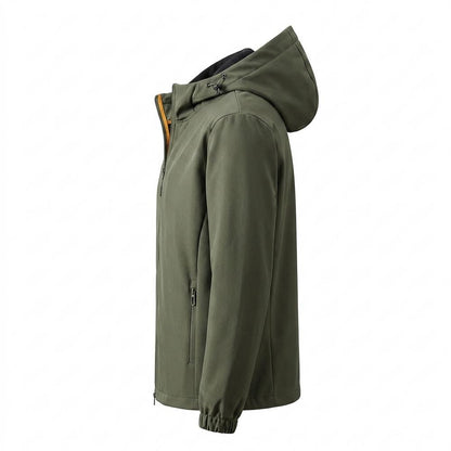 Lederjacken Outlet24 - Mutin | Gefüttert Windabweisend Jacke Herren