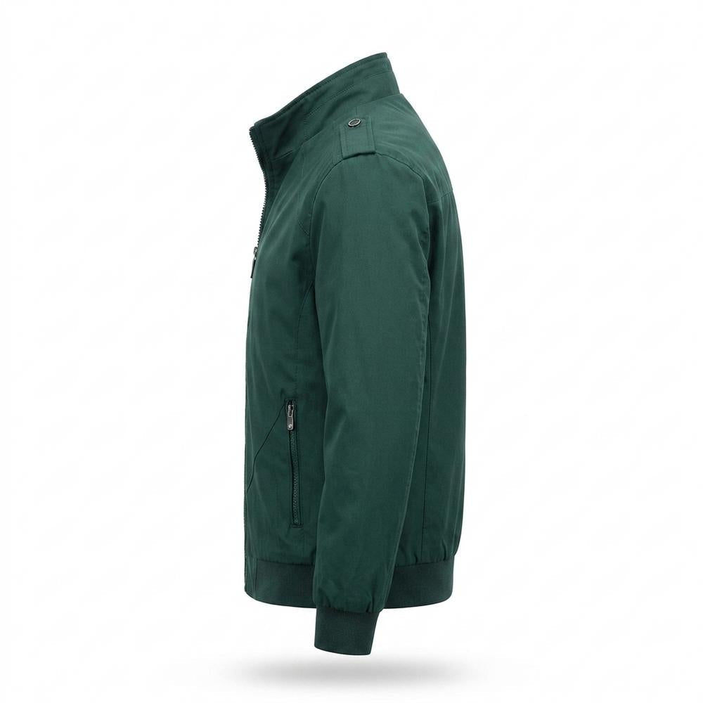 Lederjacken Outlet24 - Eatel | Glatte Gefütterte Jacke Herren
