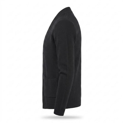 Lederjacken Outlet24 - Ronuk | Strukturiert Geknöpft Cardigan Herren