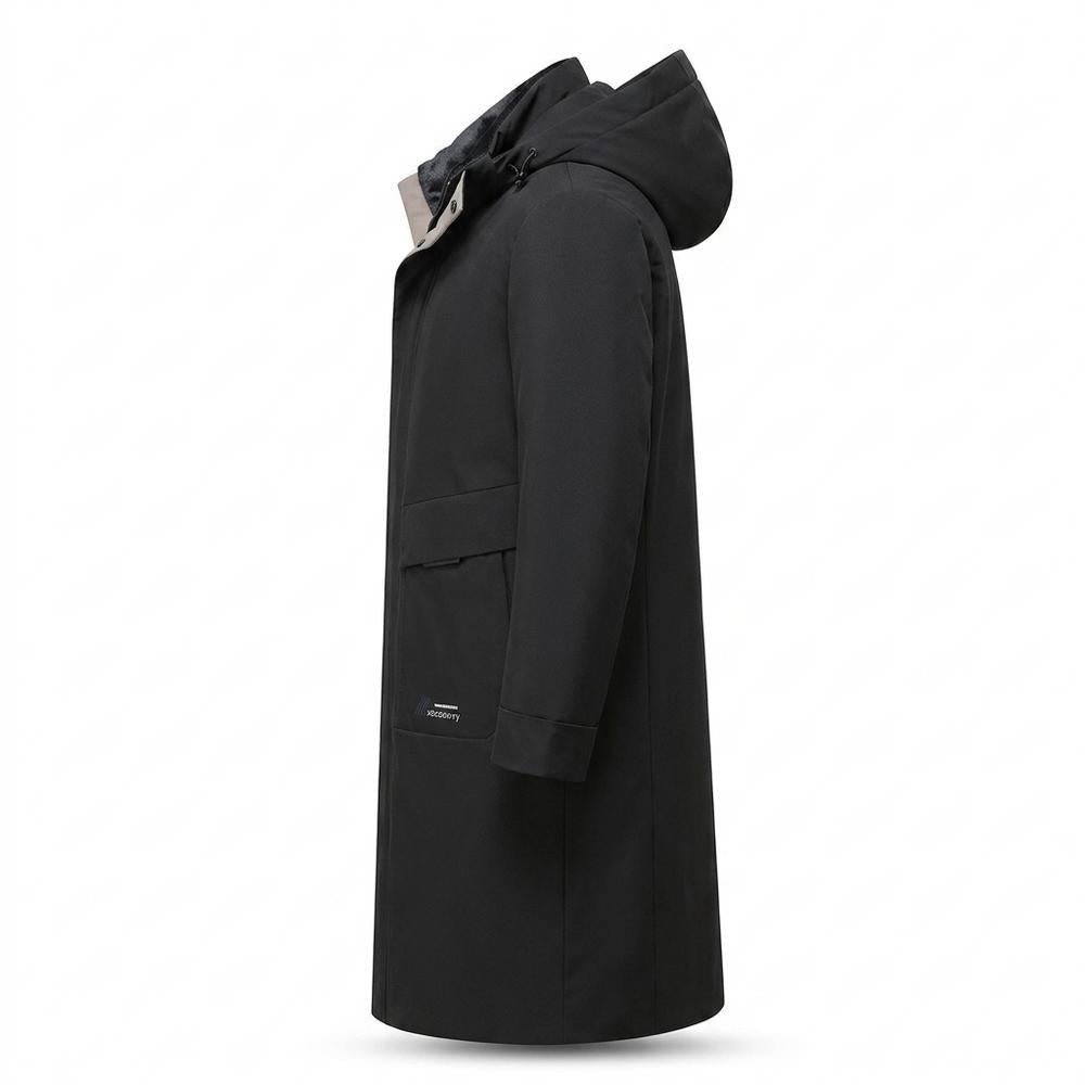 Lederjacken Outlet24 - Yeted | Wattierter Langgeschnittener Mantel Herren