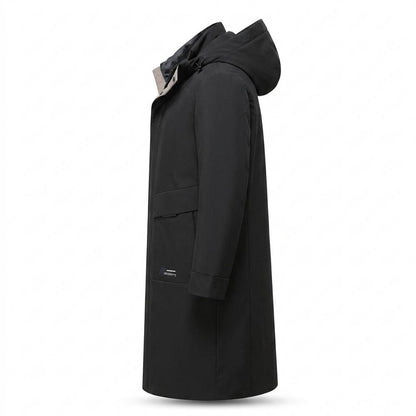 Lederjacken Outlet24 - Yeted | Wattierter Langgeschnittener Mantel Herren