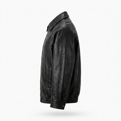 Lederjacken Outlet24 - Dapat | Gekragte Elastische Lederjacke Herren