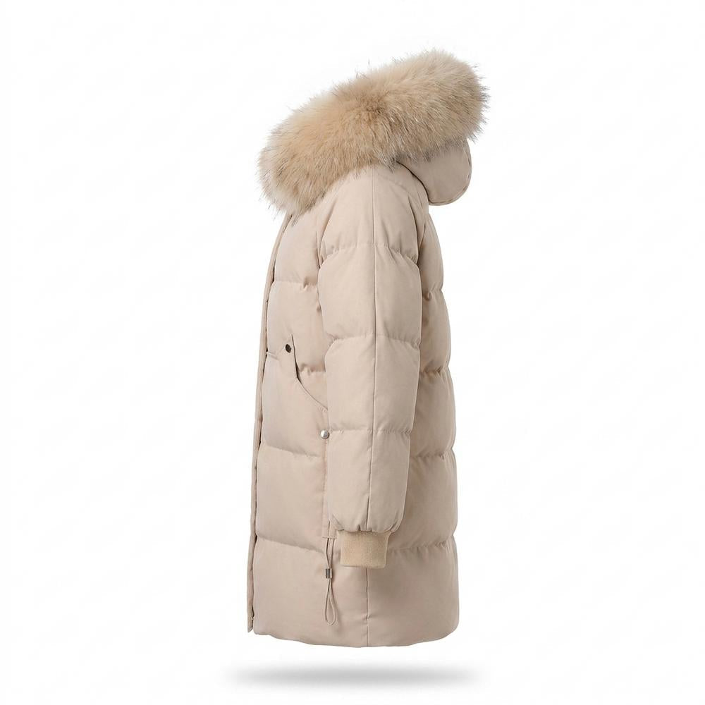 Lederjacken Outlet24 - Aupud | Gefüttert Gesteppt Mantel Damen