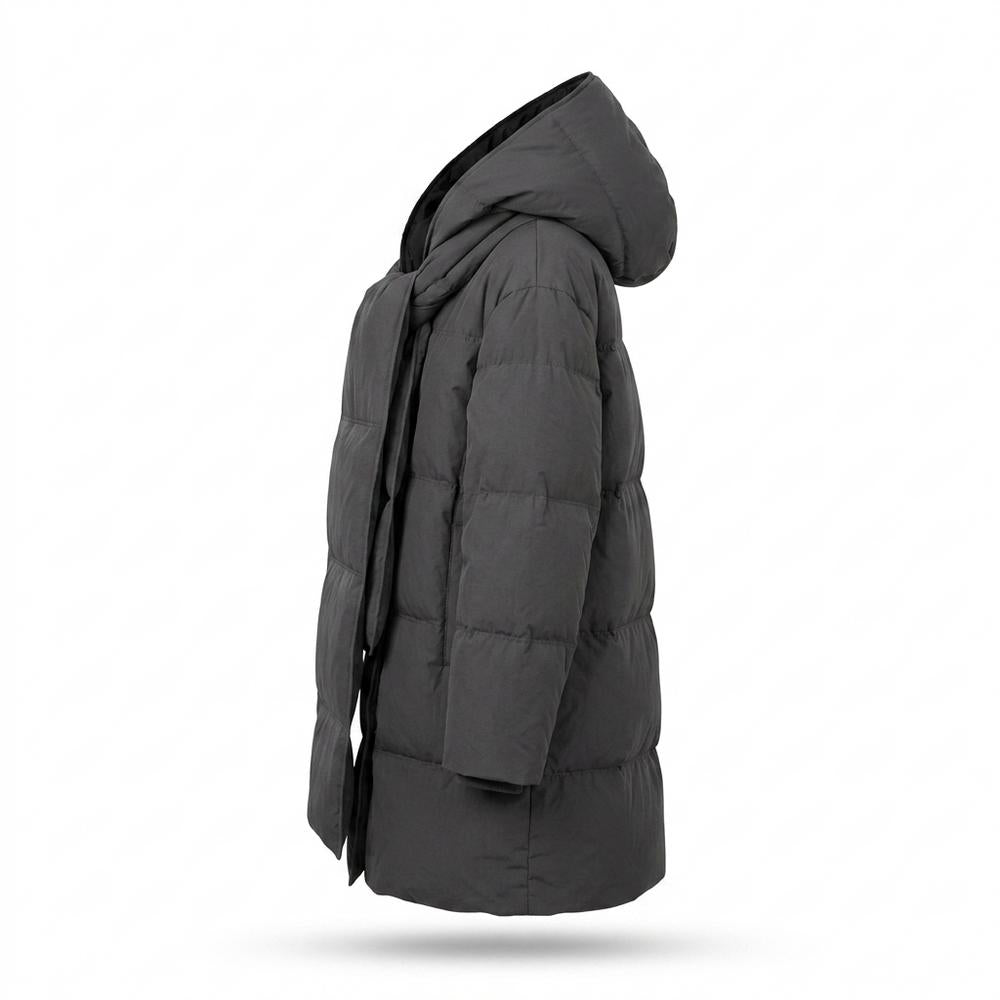 Lederjacken Outlet24 - Eabin | Wattiert Lang Mantel Damen