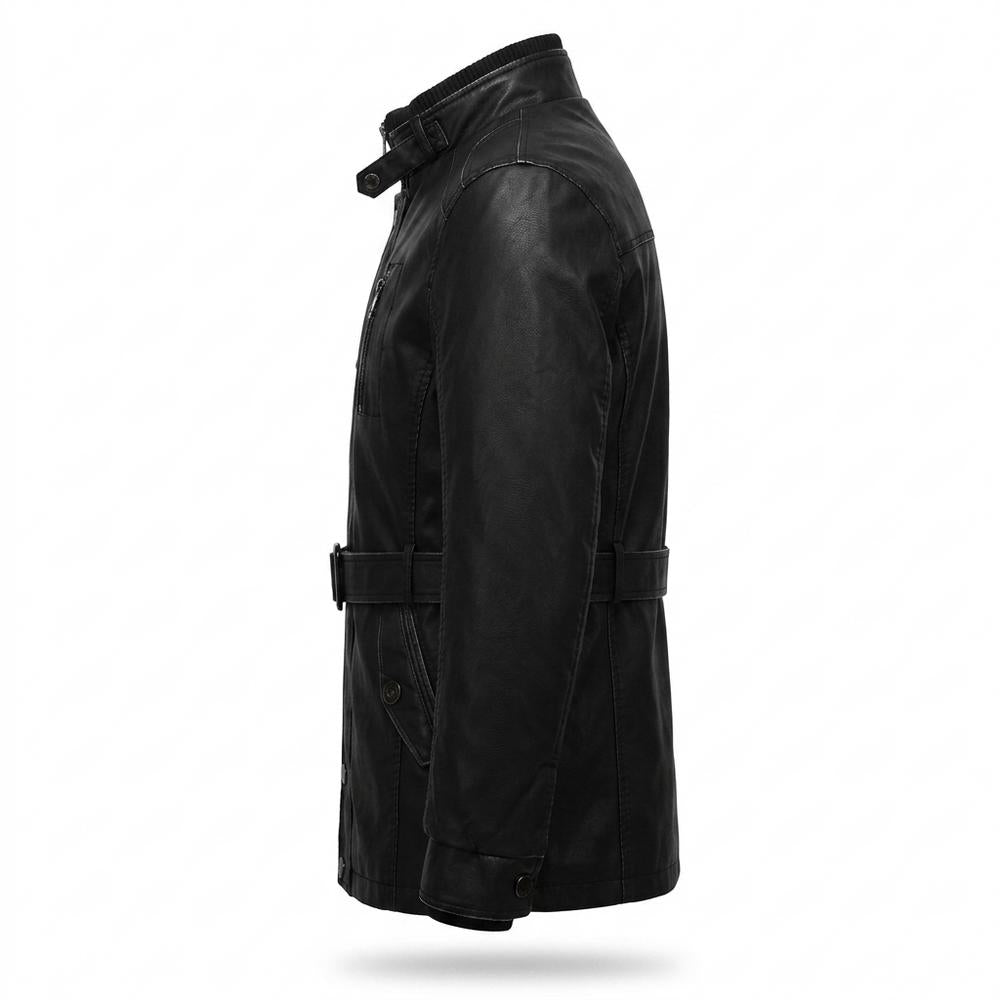 Lederjacken Outlet24 - Lutar | Aufwendig Gefüttert Lederjacke Herren