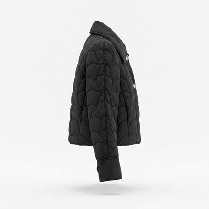 Lederjacken Outlet24 - Dogam | Gesteppt Geknöpft Jacke Damen