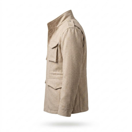 Lederjacken Outlet24 - Yugol | Gefüttert Strukturiert Jacke Herren