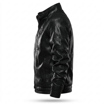 Lederjacken Outlet24 - Lidon | Gesteppt Körperbetont Lederjacke Herren