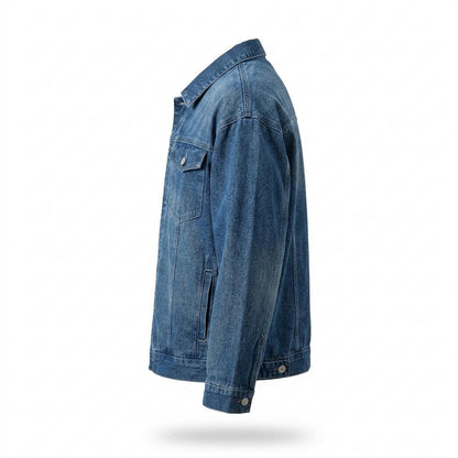 Lederjacken Outlet24 - Tivod | Geknöpft Locker Jacke Herren