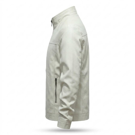 Lederjacken Outlet24 - Mumik | Gefüttert Tailliert Lederjacke Herren