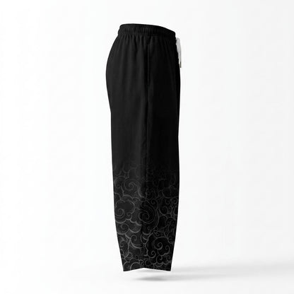 Lederjacken Outlet24 - Luwom | Gemusterte Kordelzug Hose Unisex