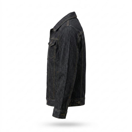 Lederjacken Outlet24 - Eurem | Geknöpft Langärmlig Jacke Herren