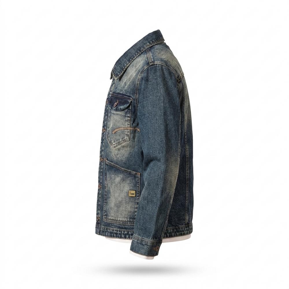 Lederjacken Outlet24 - Dudor | Gefüttert Gewaschen Jacke Herren