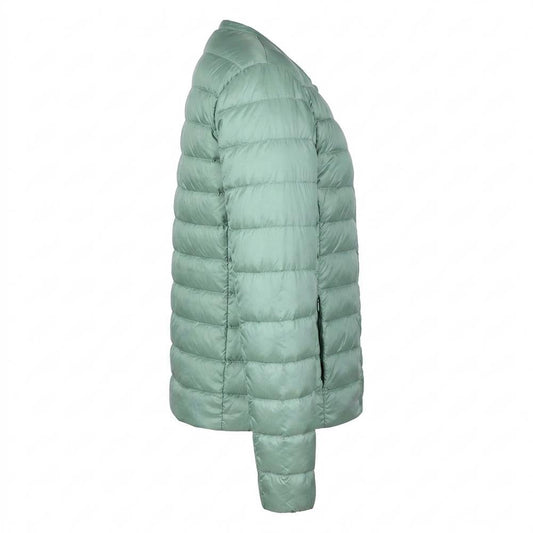 Lederjacken Outlet24 - Eonuv | Gesteppte Kragenlose Jacke Damen