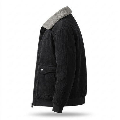 Lederjacken Outlet24 - Dupiv | Gefüttert Cord Jacke Herren
