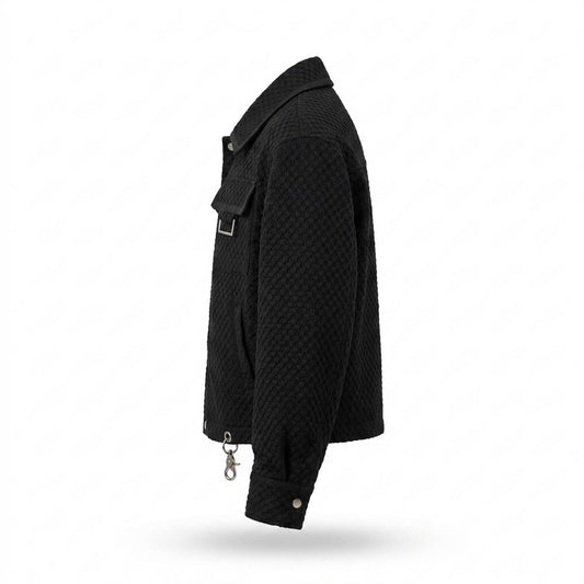Lederjacken Outlet24 - Cefun | Gesteppt Kurzgeschnitten Jacke Unisex