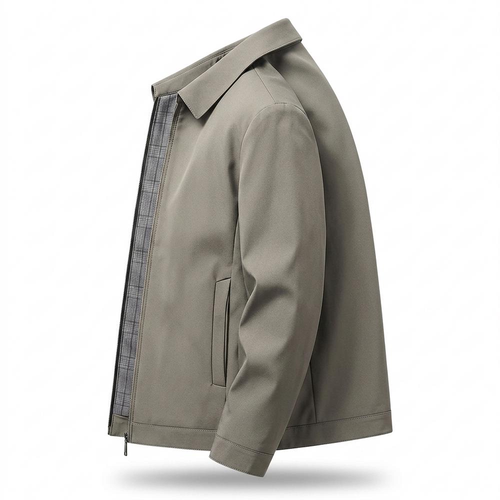 Lederjacken Outlet24 - Yidus | Langärmlige Gefütterte Jacke Herren