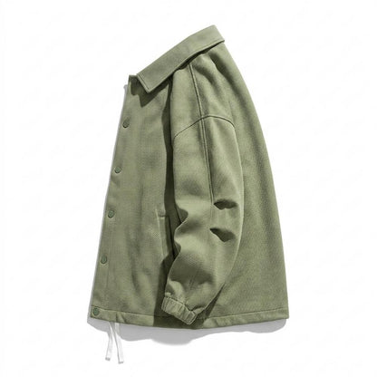 Lederjacken Outlet24 - Eaver | Strukturierte Langärmlige Jacke Unisex
