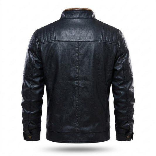 Lederjacken Outlet24 - Nokar | Gesteppt Genarbt Lederjacke Herren