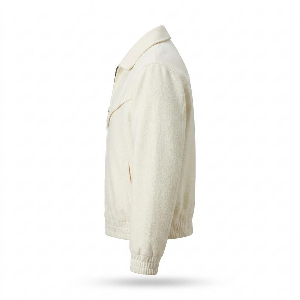 Lederjacken Outlet24 - Ealan | Kurz Strukturierte Jacke Herren