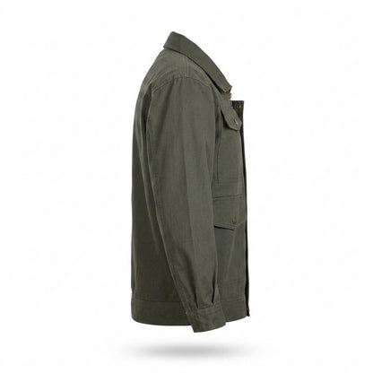 Lederjacken Outlet24 - Eavir | Reißverschluss Baumwoll Jacke Unisex