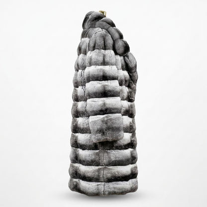 Lederjacken Outlet24 - Tesak | Gefüttert Quergestreift Mantel Damen