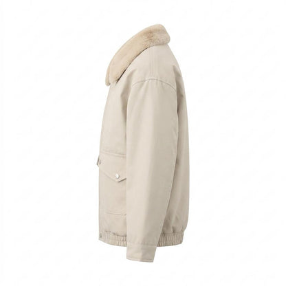 Lederjacken Outlet24 - Vawel | Gefüttert Locker Jacke Unisex