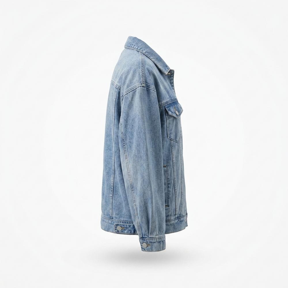 Lederjacken Outlet24 - Togal | Oversize Geknöpfte Jacke Damen