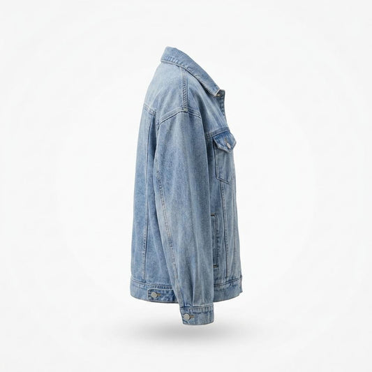 Lederjacken Outlet24 - Togal | Oversize Geknöpfte Jacke Damen