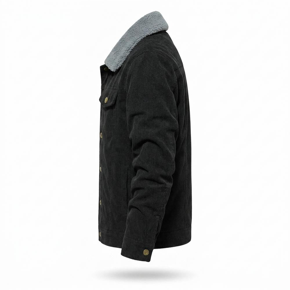 Lederjacken Outlet24 - Rehek | Gefüttert Cord Jacke Herren
