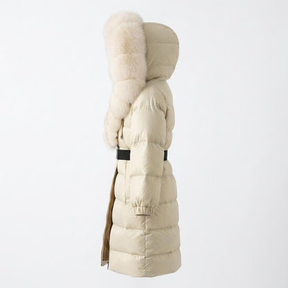 Lederjacken Outlet24 - Limon | Gesteppter Gefütterter Mantel Damen