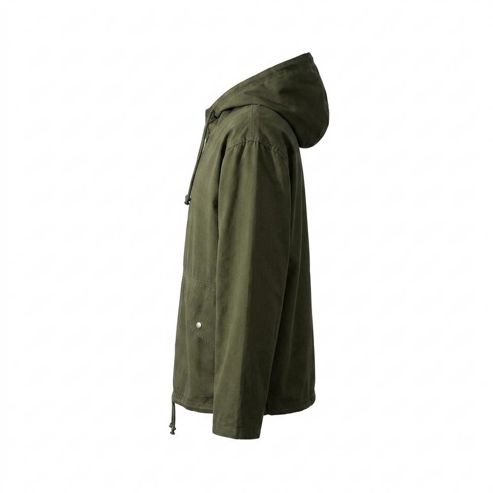 Lederjacken Outlet24 - Mukud | Kapuzen Baumwoll Jacke Unisex
