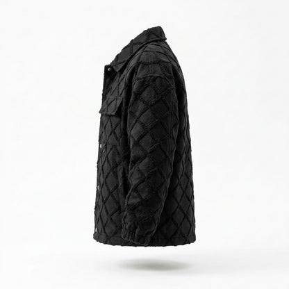 Lederjacken Outlet24 - Ziker | Gesteppt Locker Jacke Herren