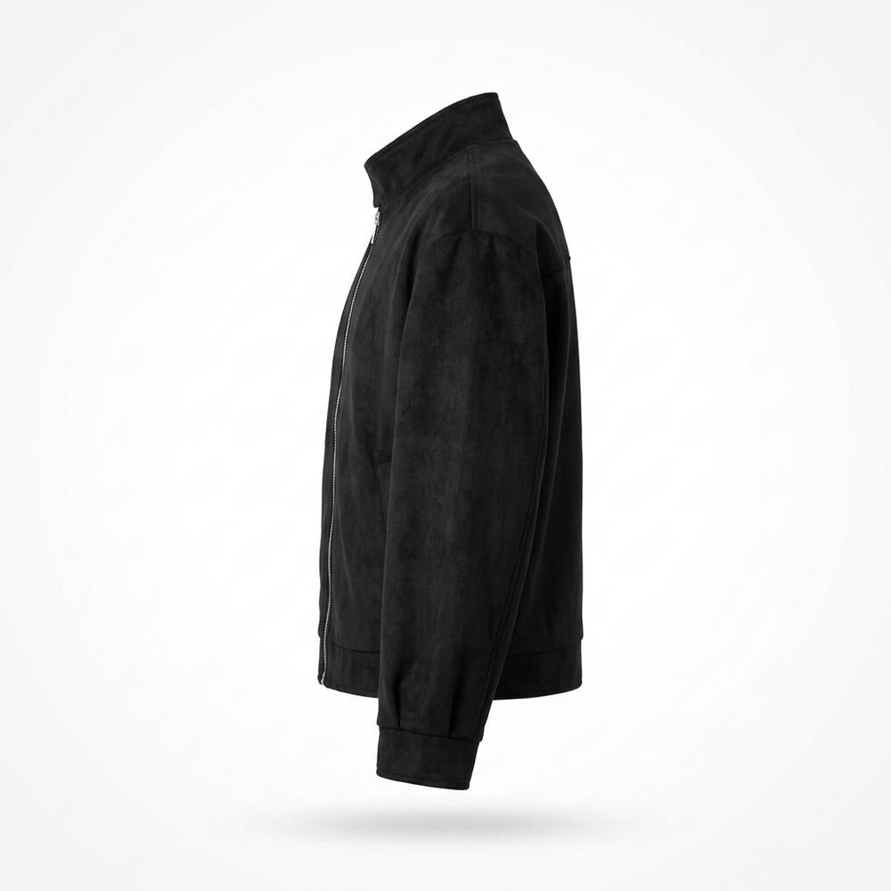 Lederjacken Outlet24 - Sepil | Reißverschluss Velourartig Wildleder-Jacke Damen