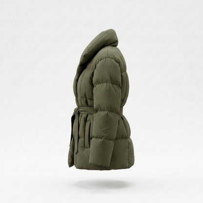 Lederjacken Outlet24 - Mivud | Wattiert Tailliert Jacke Damen