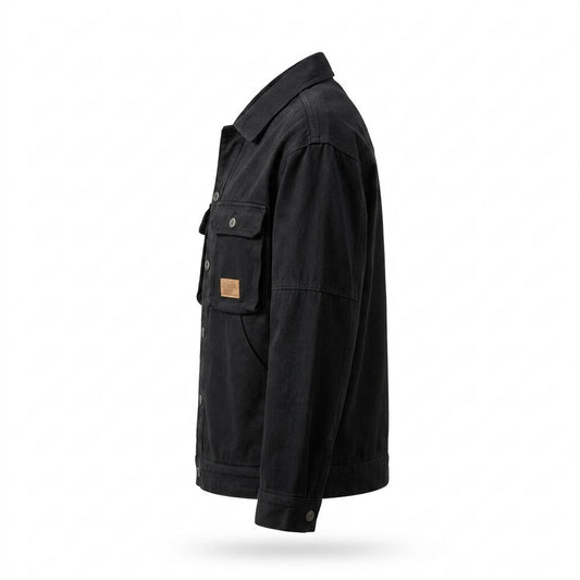 Lederjacken Outlet24 - Susar | Geknöpfte Robuste Jacke Herren