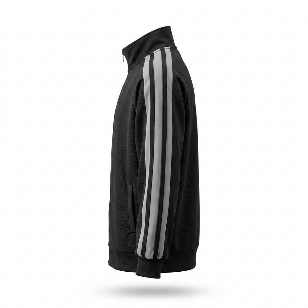 Lederjacken Outlet24 - Vimuk | Gestreifte Langärmlige Jacke Herren