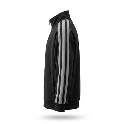 Lederjacken Outlet24 - Vimuk | Gestreifte Langärmlige Jacke Herren