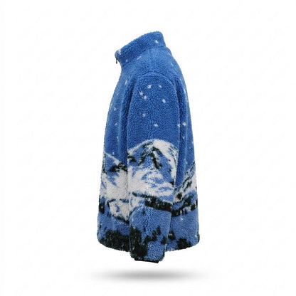 Lederjacken Outlet24 - Cefok | Hochflorig Gemustert Jacke Unisex