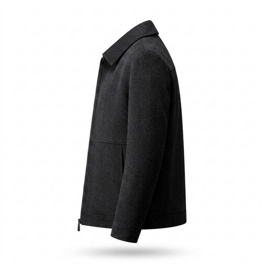 Lederjacken Outlet24 - Kedul | Strukturierte Gefütterte Jacke Herren